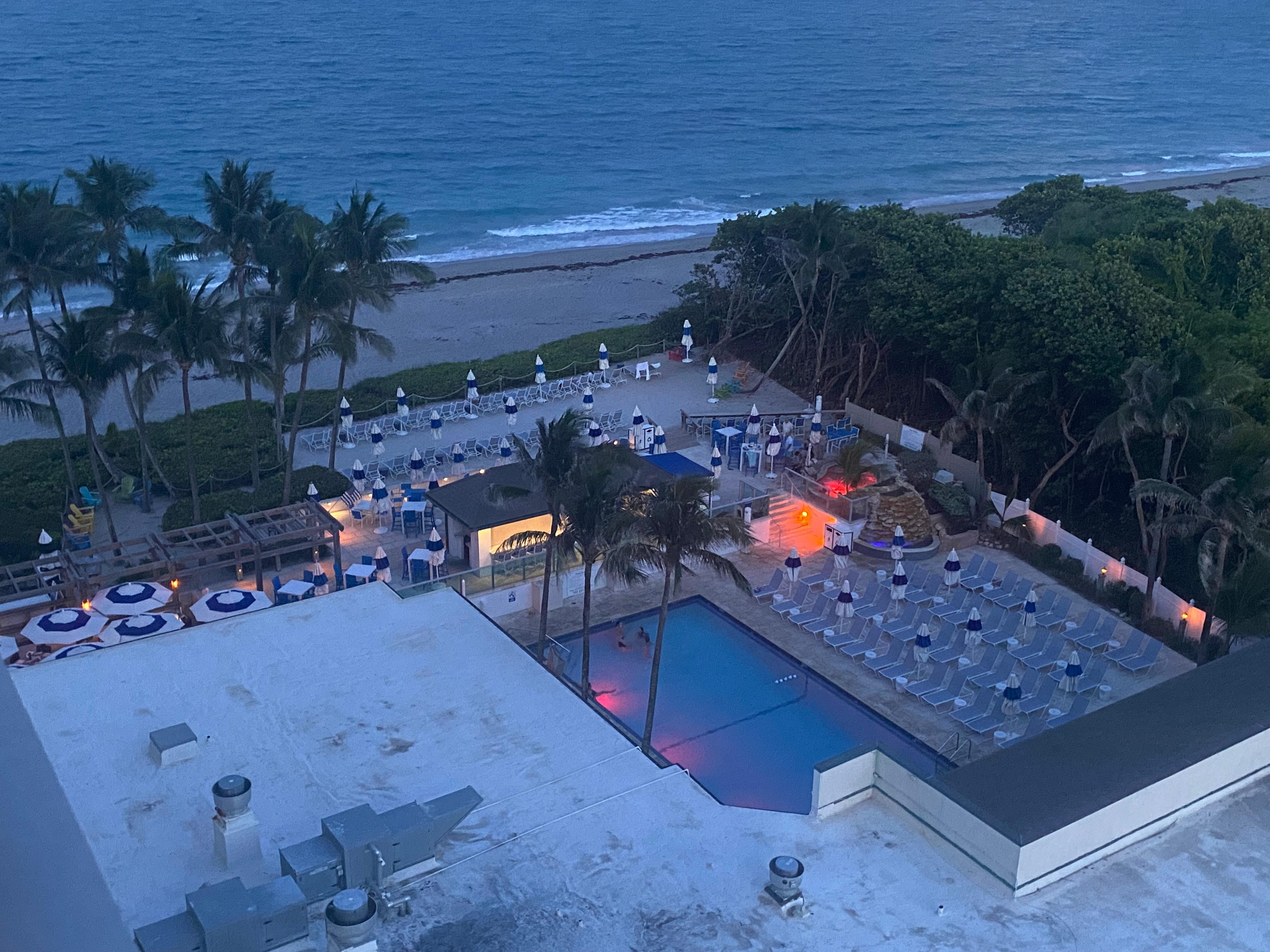 The view is breathtaking
