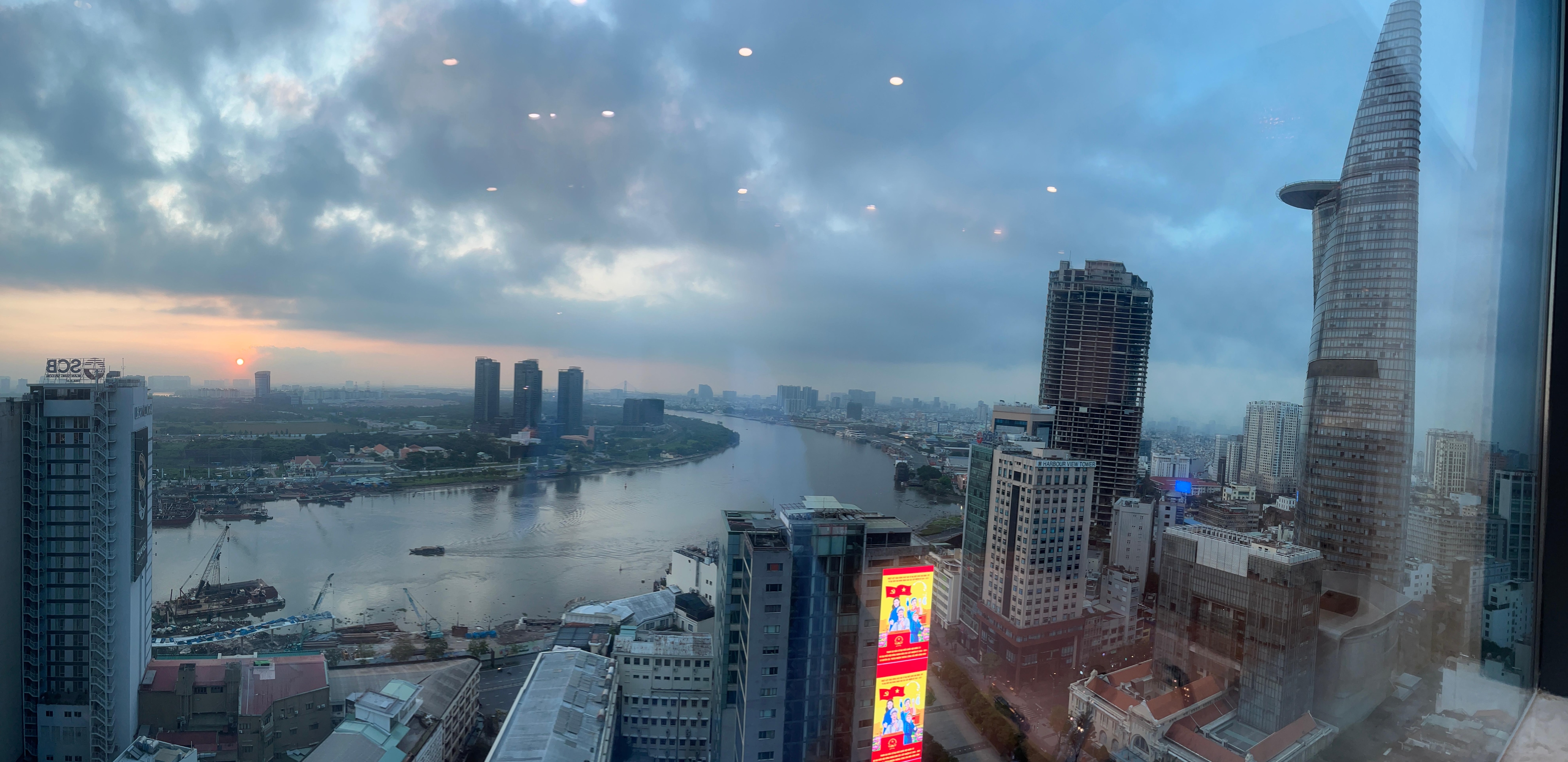 View from bathroom window