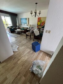Dirty room at Check-In