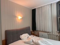 Das Bett war bequem