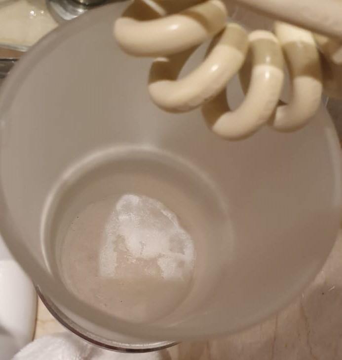Bathroom glass dirty