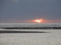 Evening view from the front window