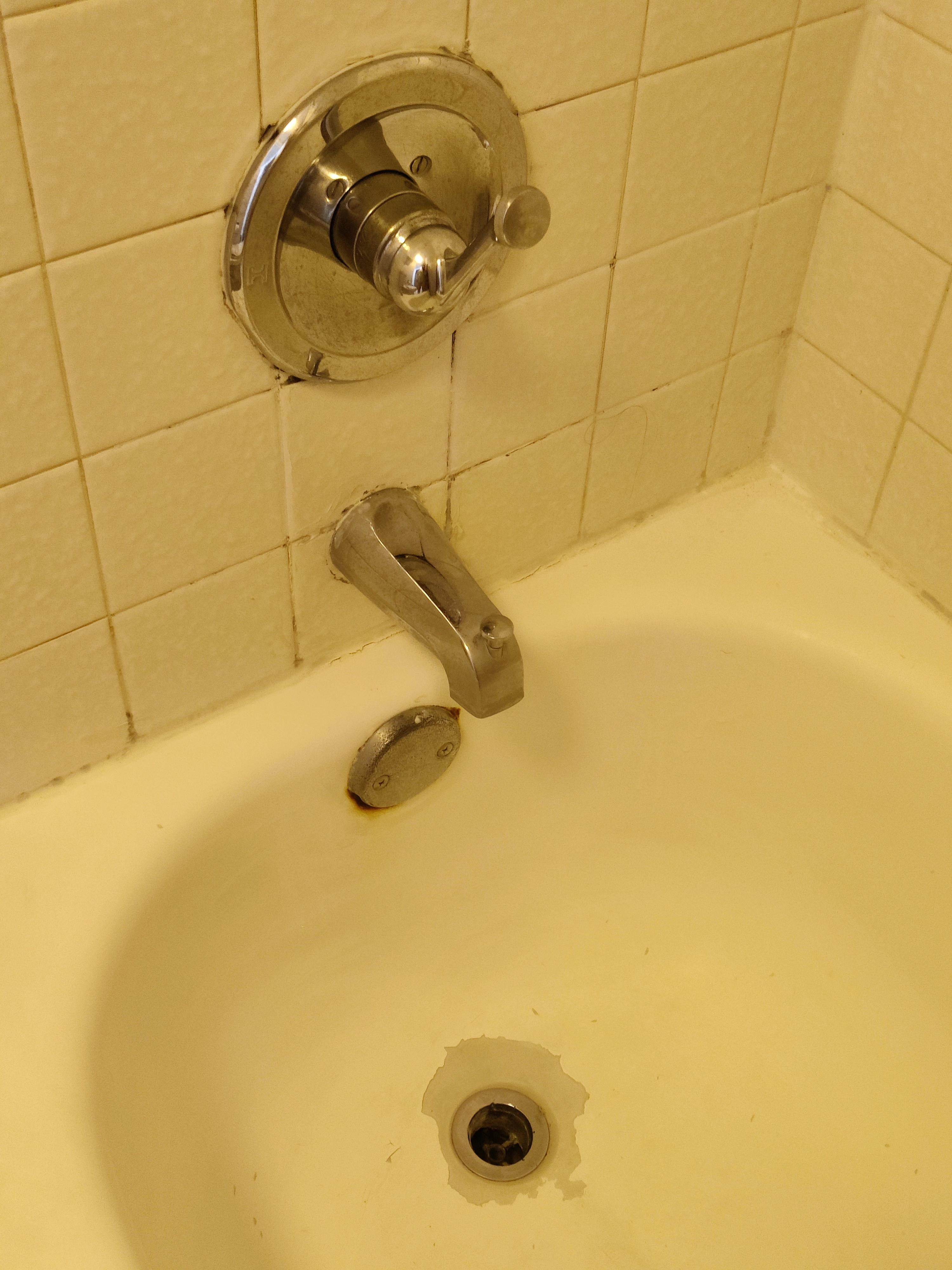 No cold water in shower, only boiling hot, so no one could bathe