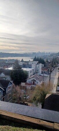 Morning view from the rooftop