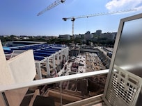 View from room 505 … the hotel offered to change my room