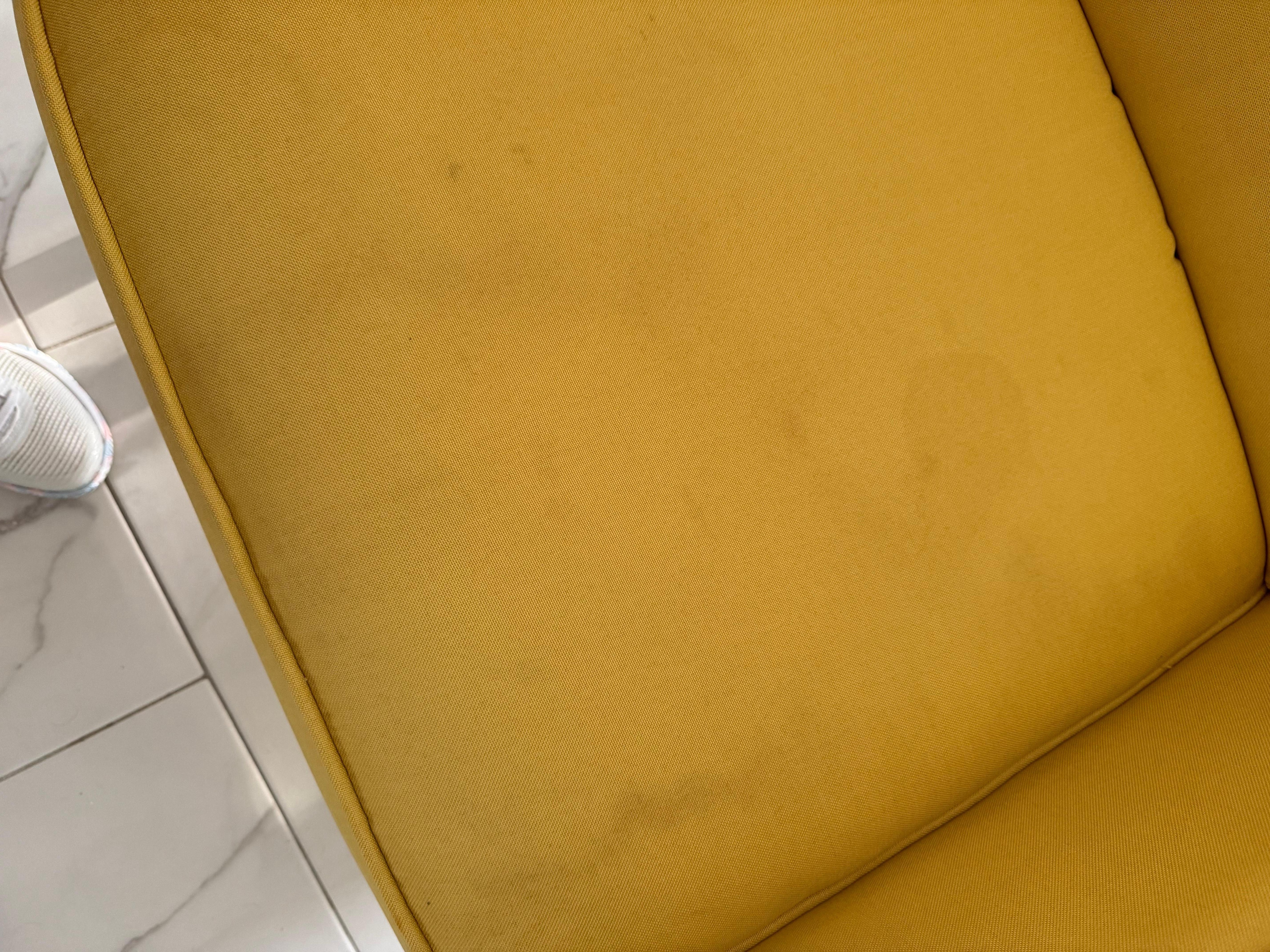 Stained living room chair