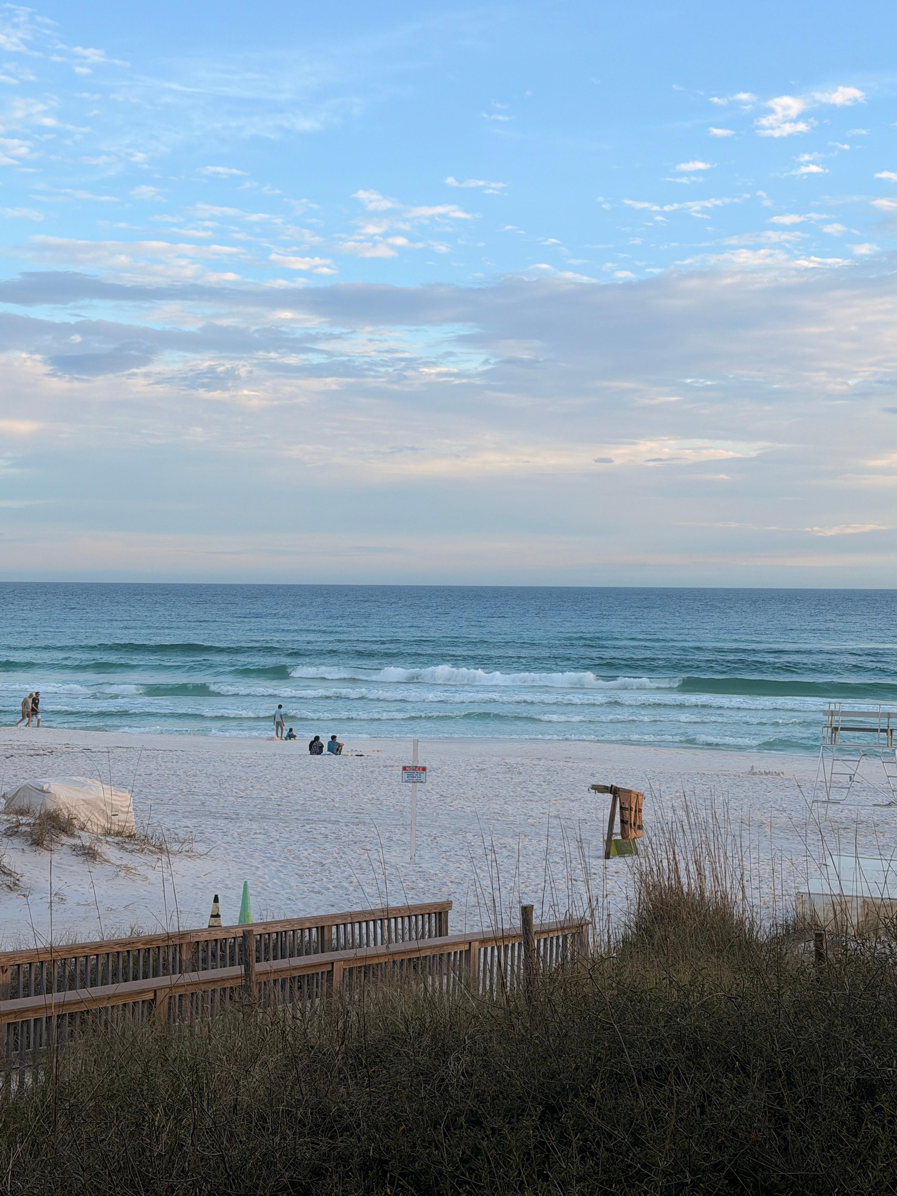 View from the balcony