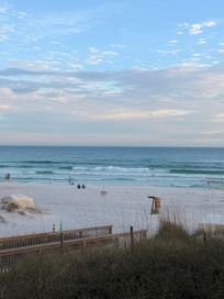 View from the balcony