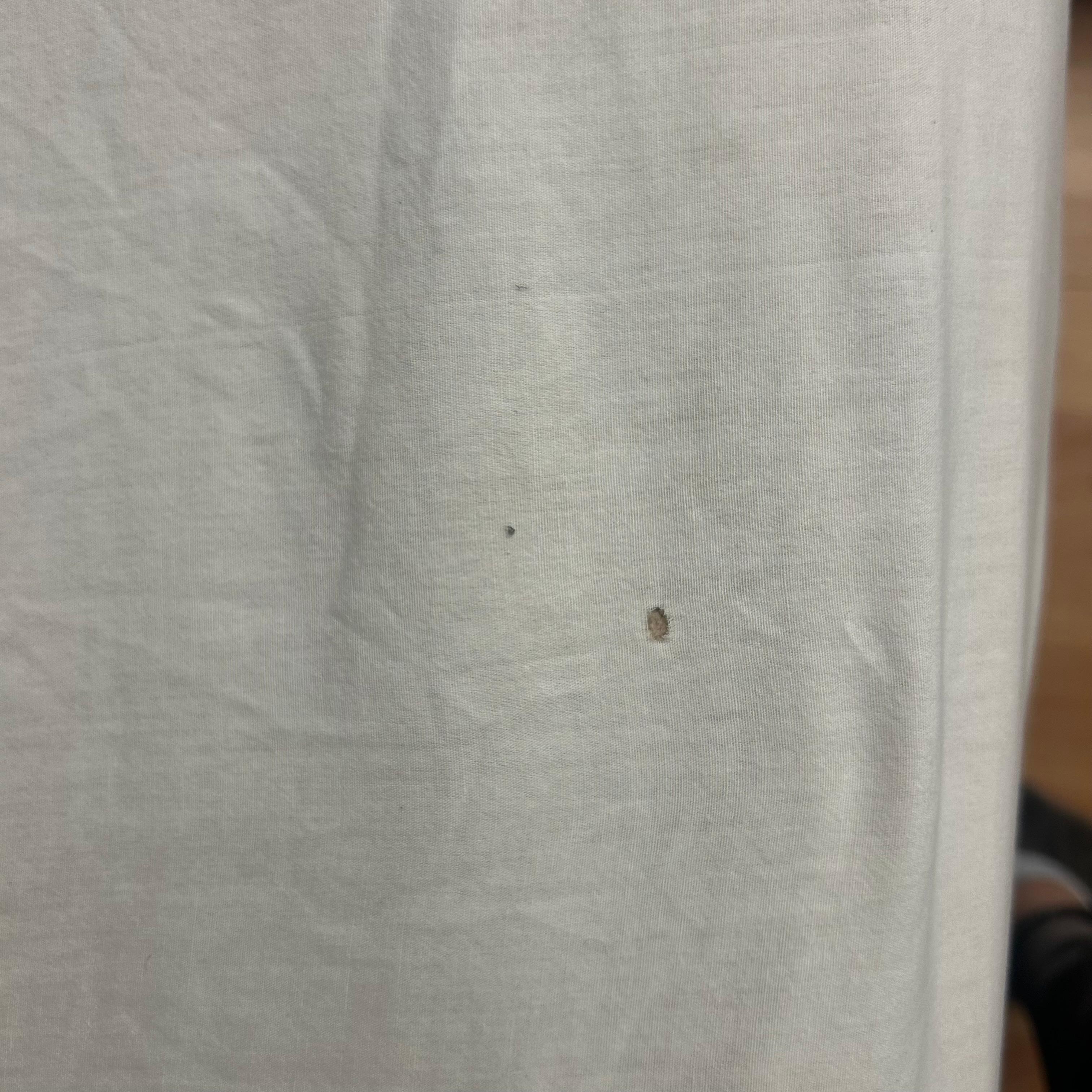 Sheets has holes and a roach came out from bottom of bed