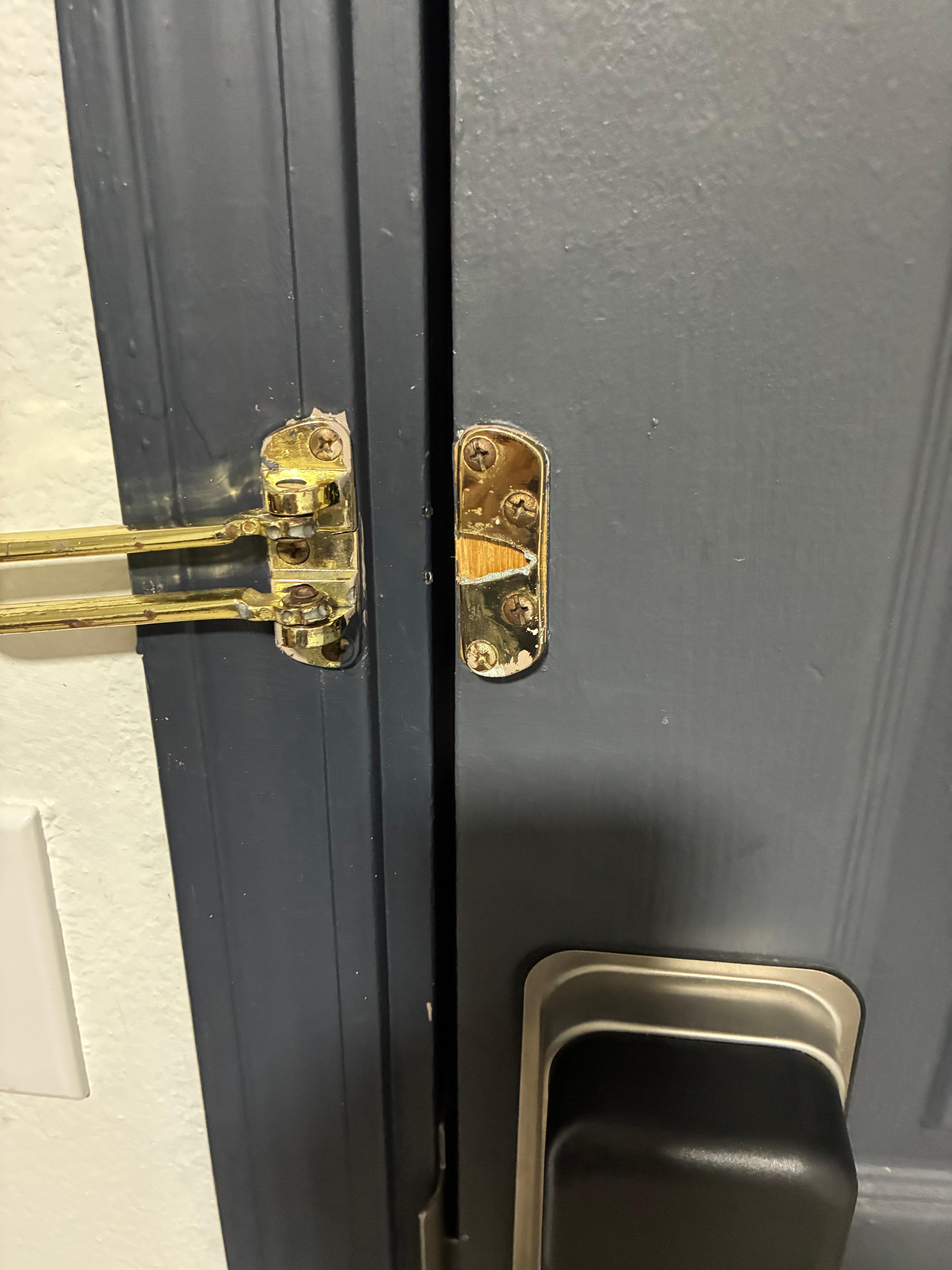 Broken safety lock