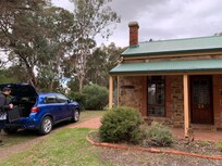 Parking beside the house and rear entry