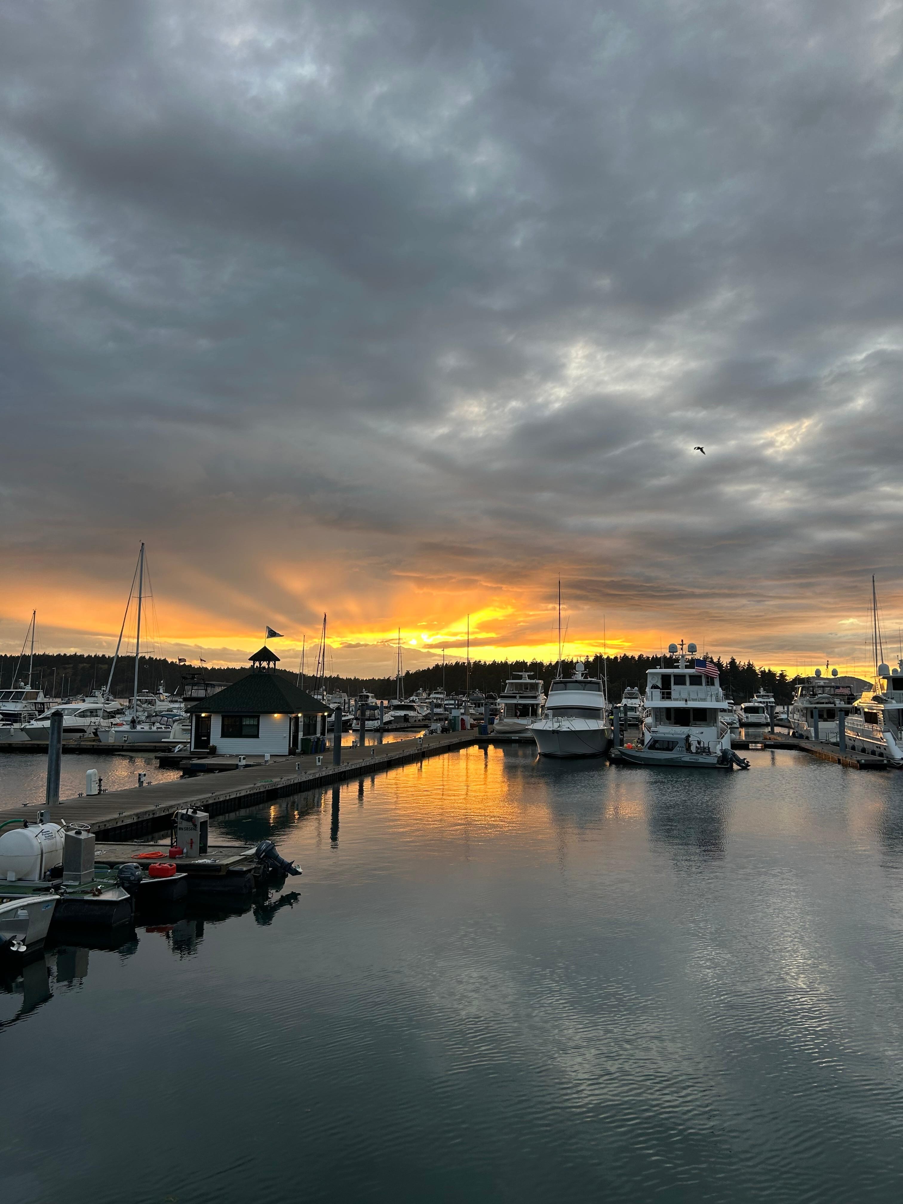 Sunset at Roche Harbor