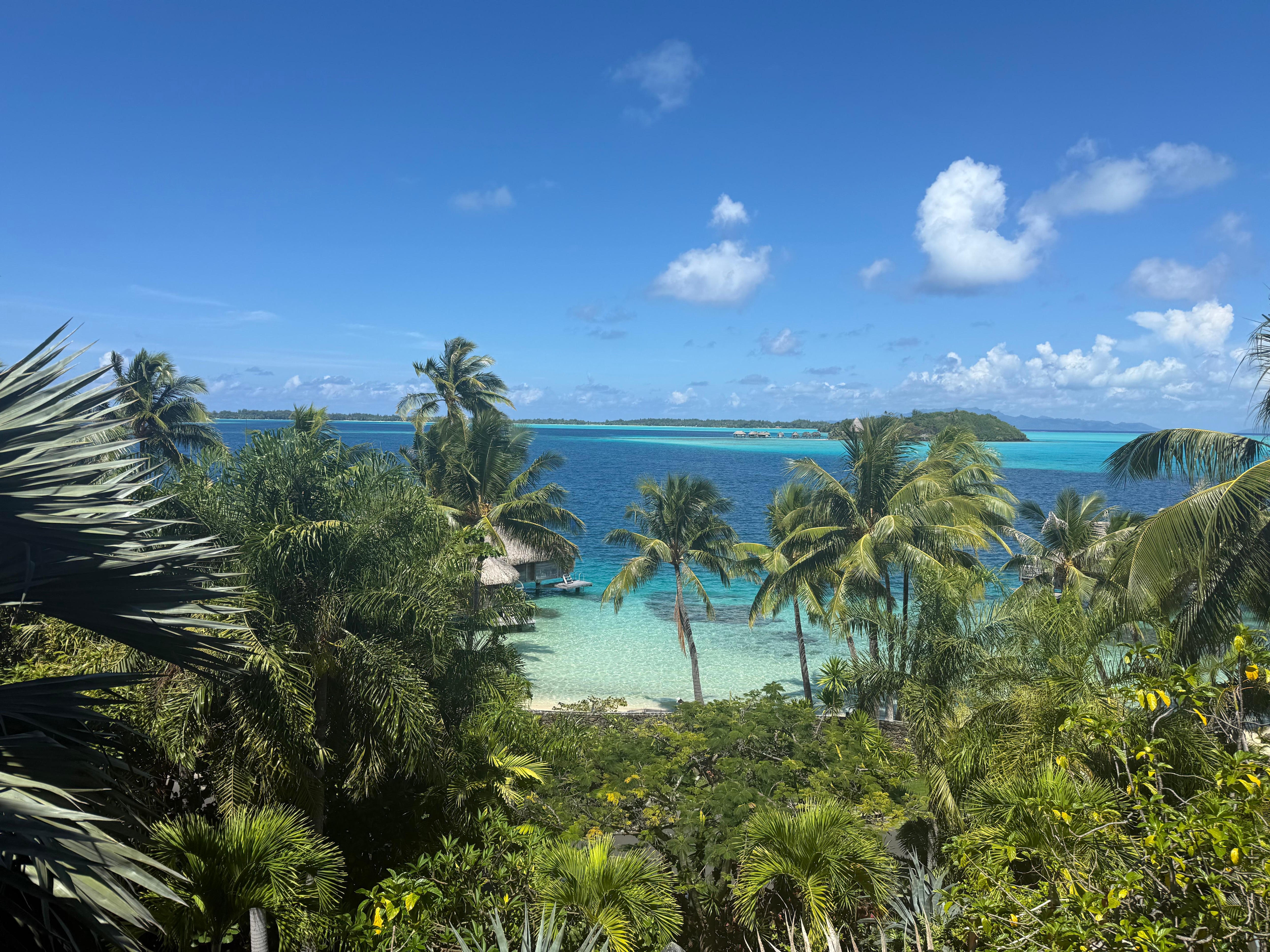 View from our balcony