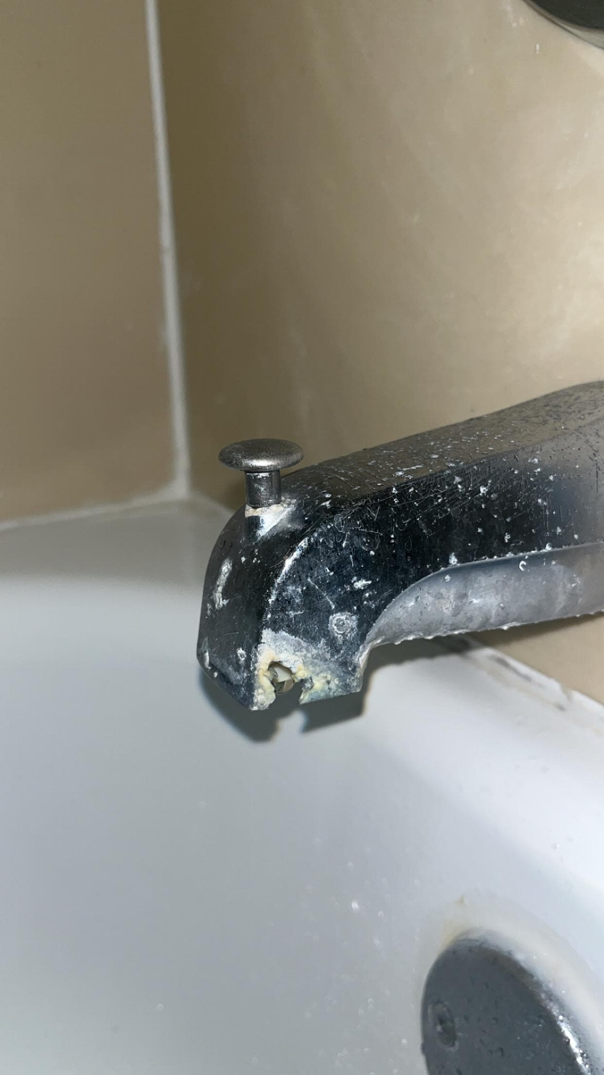 Rusty and decayed accessories and hardware