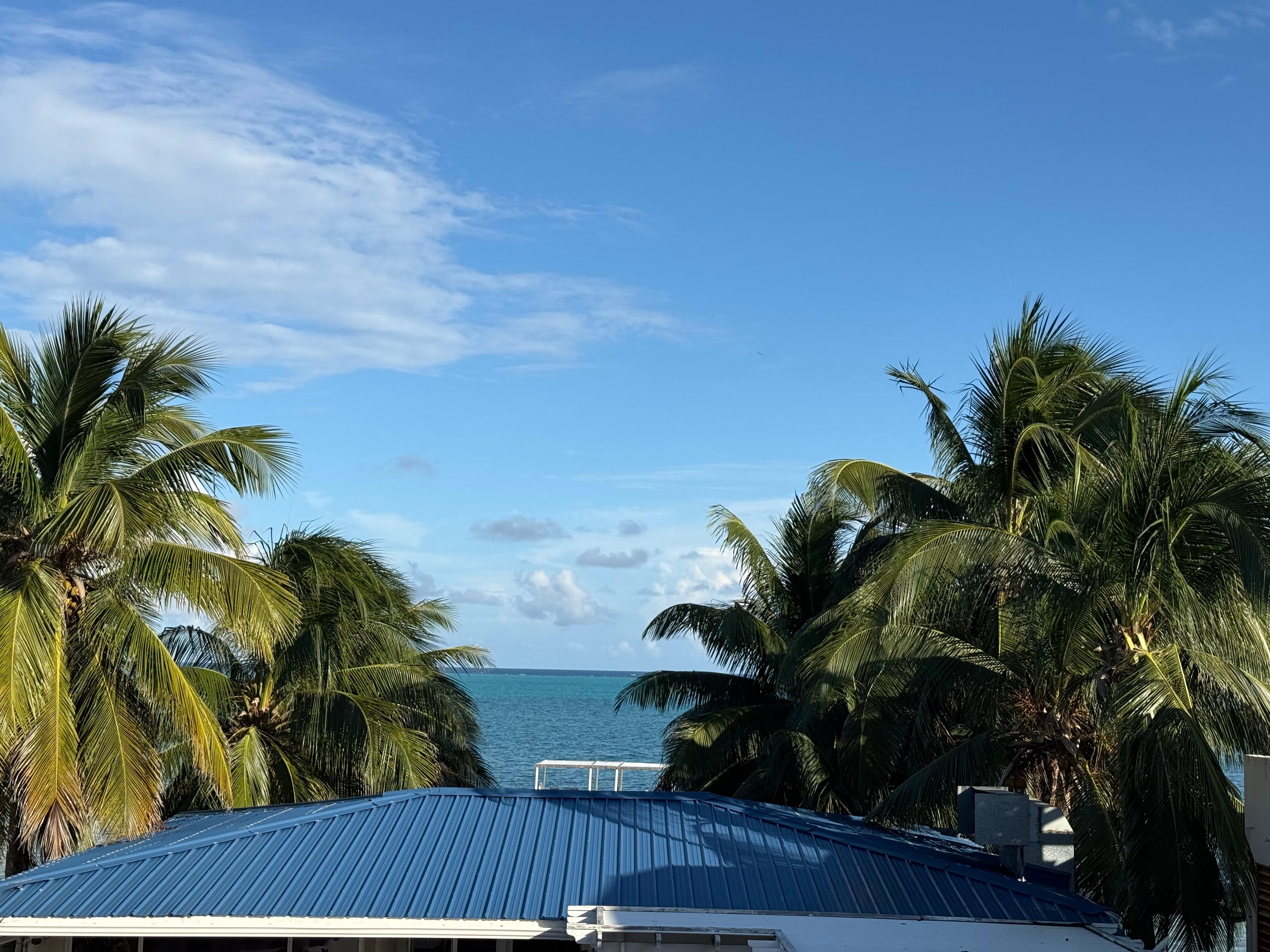 View from 3rd floor balcony 