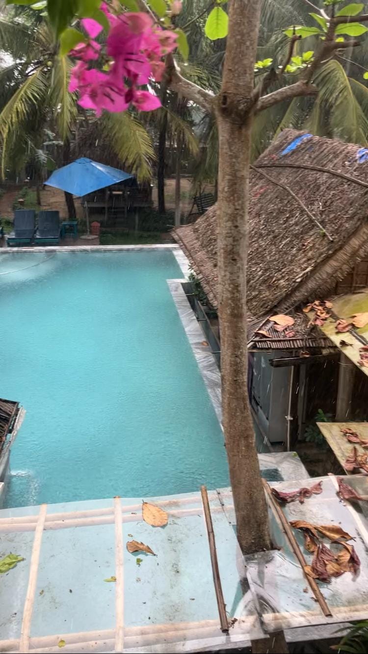 Pool area