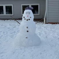 If you are lucky enough to get fresh snow!