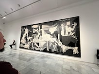 Guernica at Reina Sofia Museum across the street from the hotel