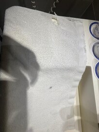 Holes in towels