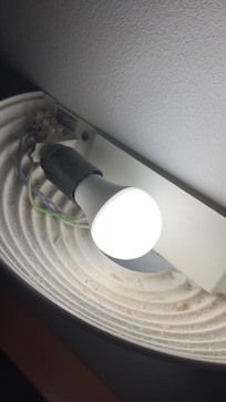 Poussière importante