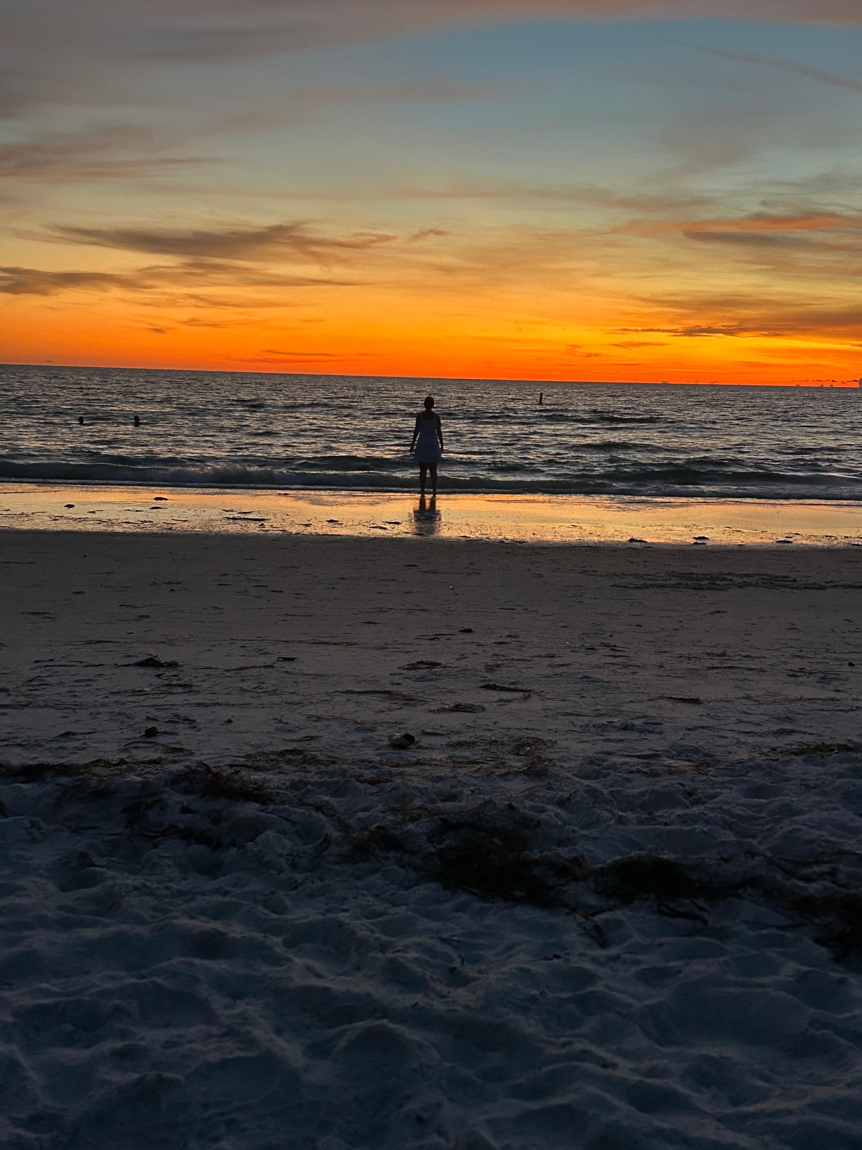 All pictures were taken from the beach near the property