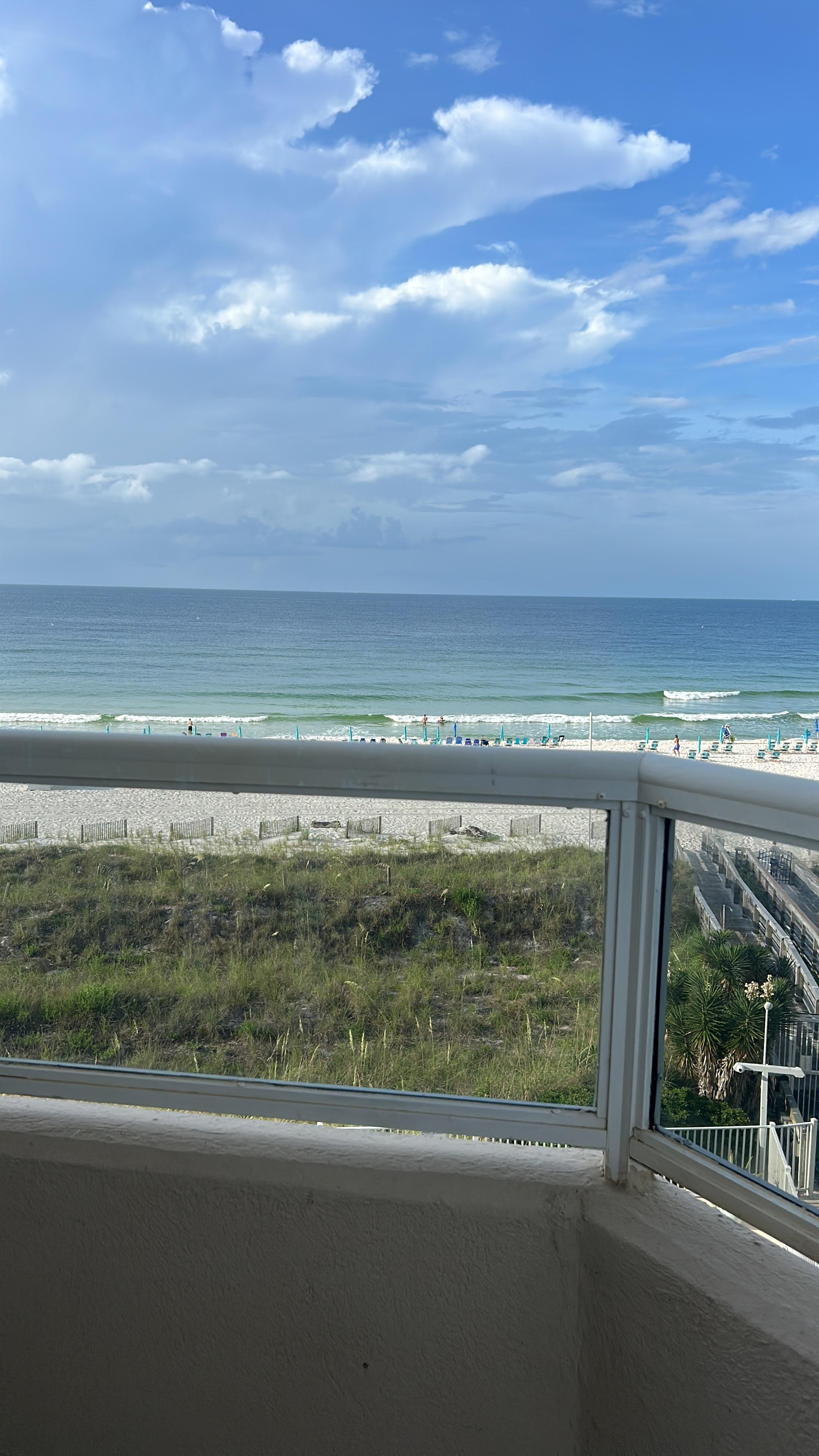 View from the balcony.