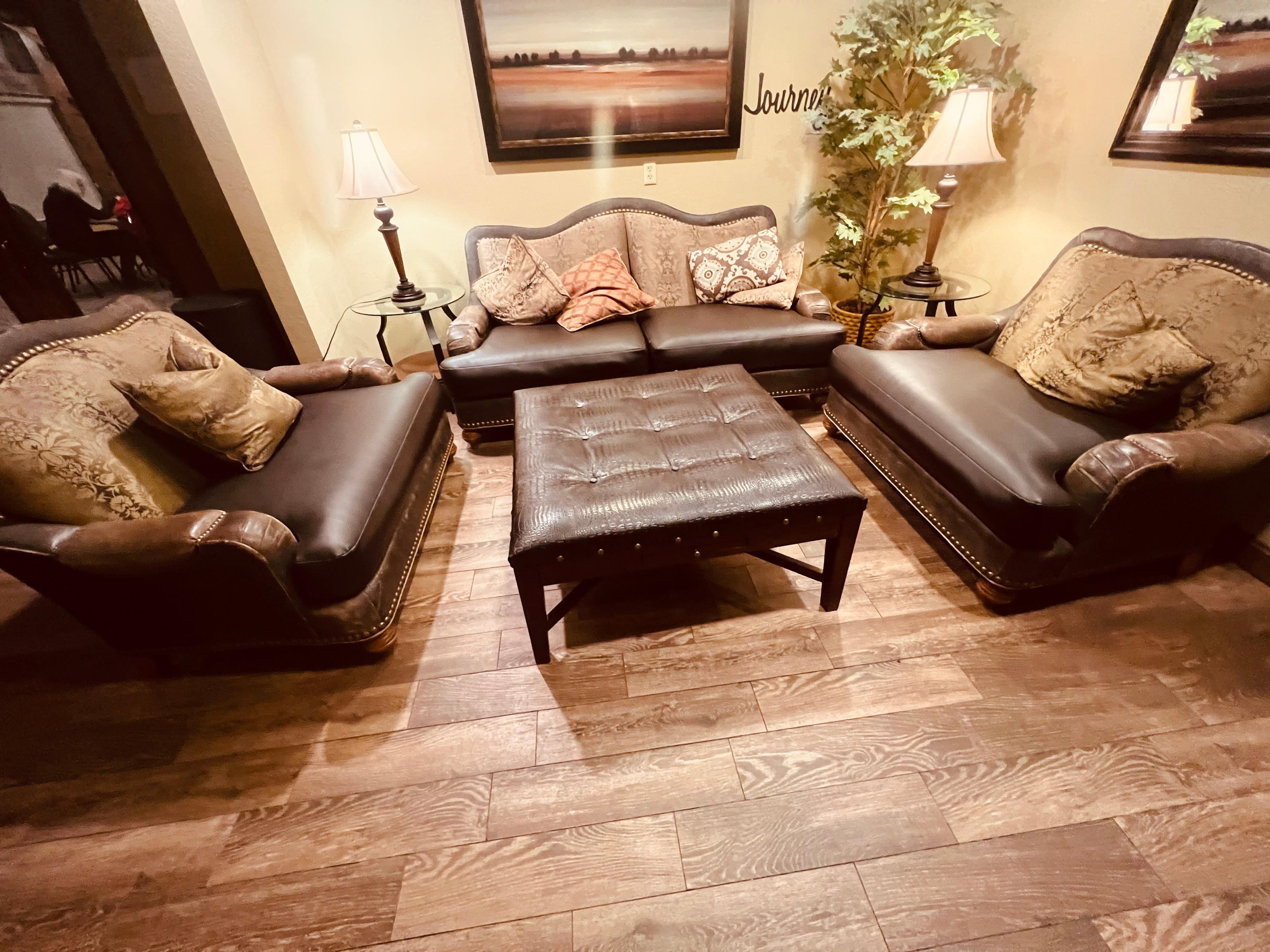 Beautiful seating area