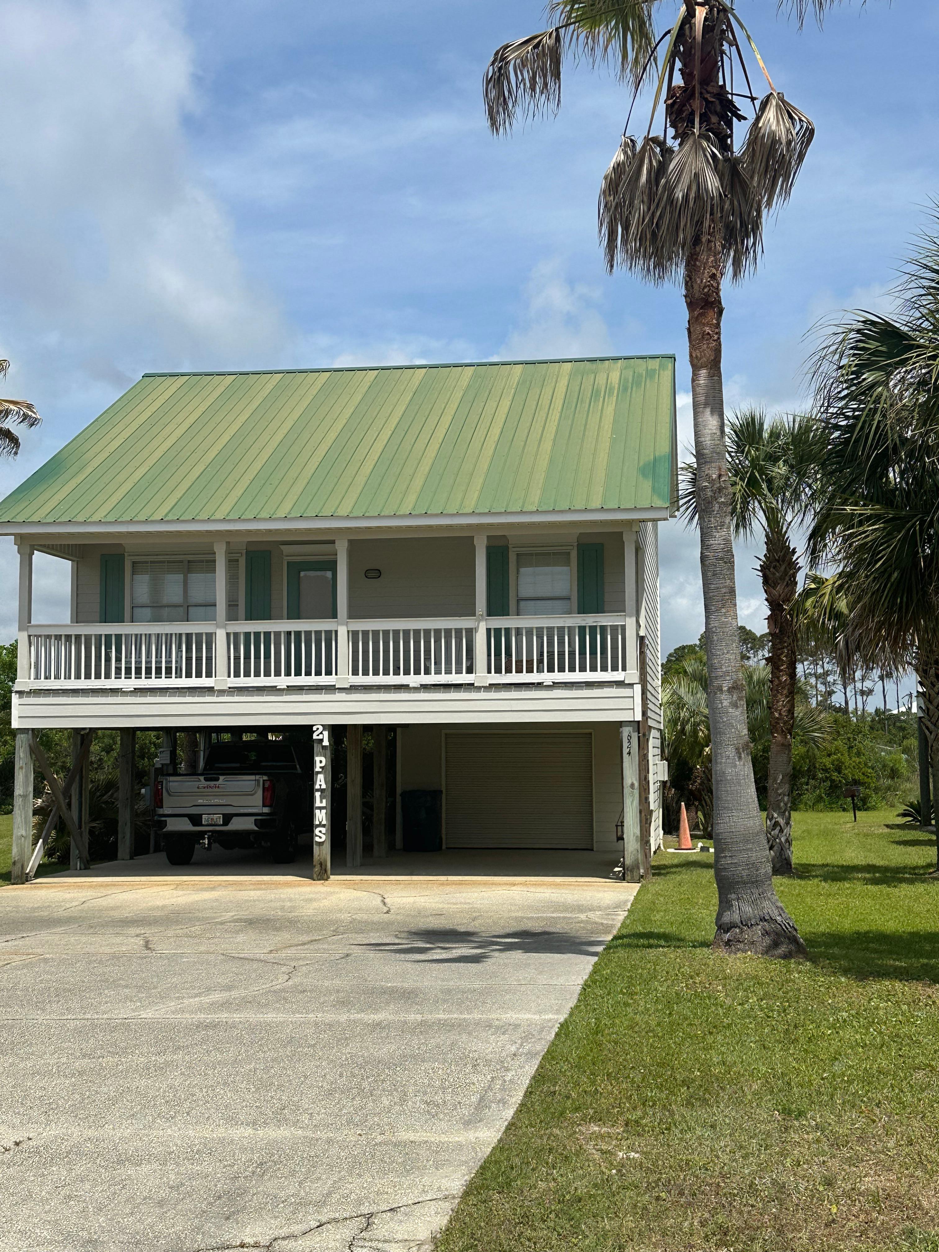 Front of the house from the street