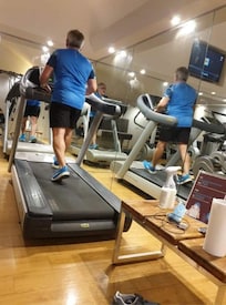 Tapis de course salle de sport