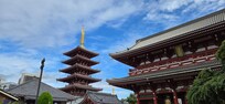 Walking distance to Sensoji temple in Asakusa