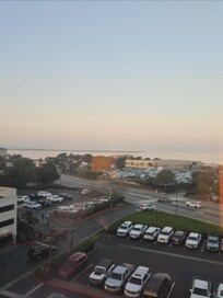 View from our room. So cool to watch the planes.