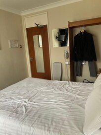 First room - tiny and in desperate need of refurb!