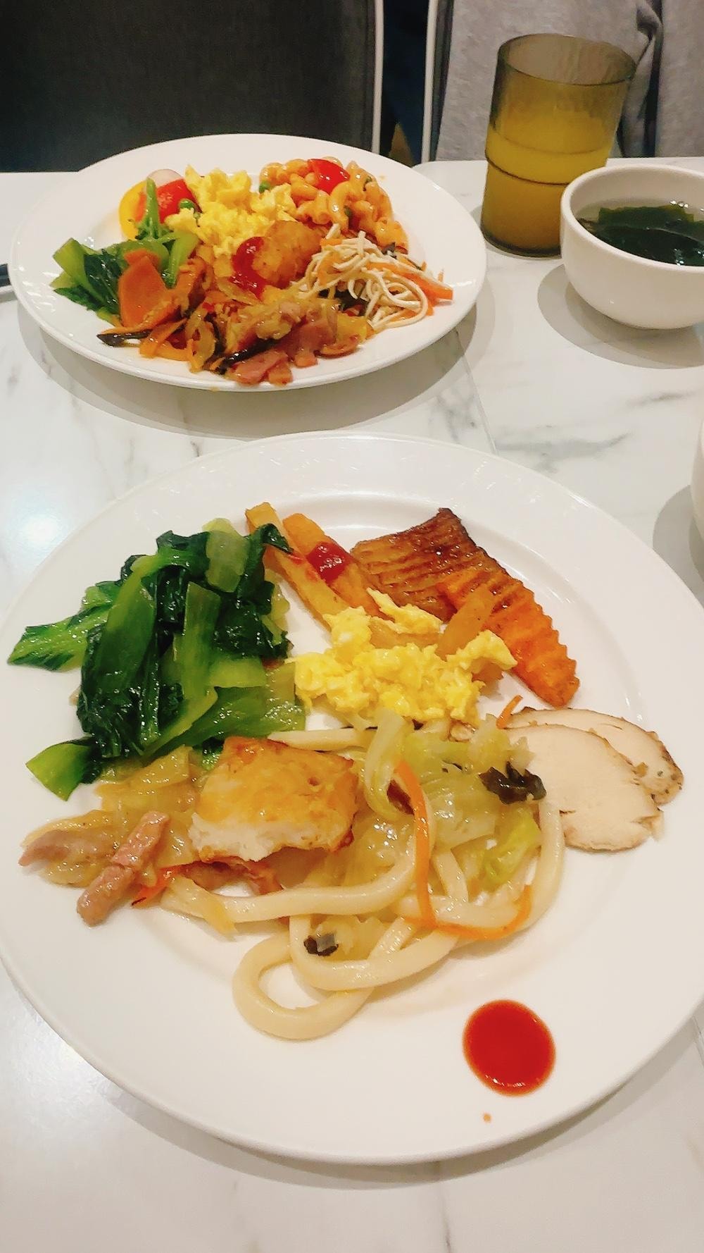 朝食ビュッフェ