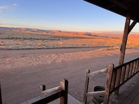 From the porch