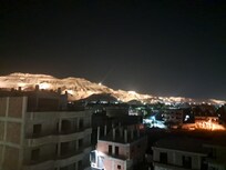 Vue du restaurant en rooftop..de nuit.