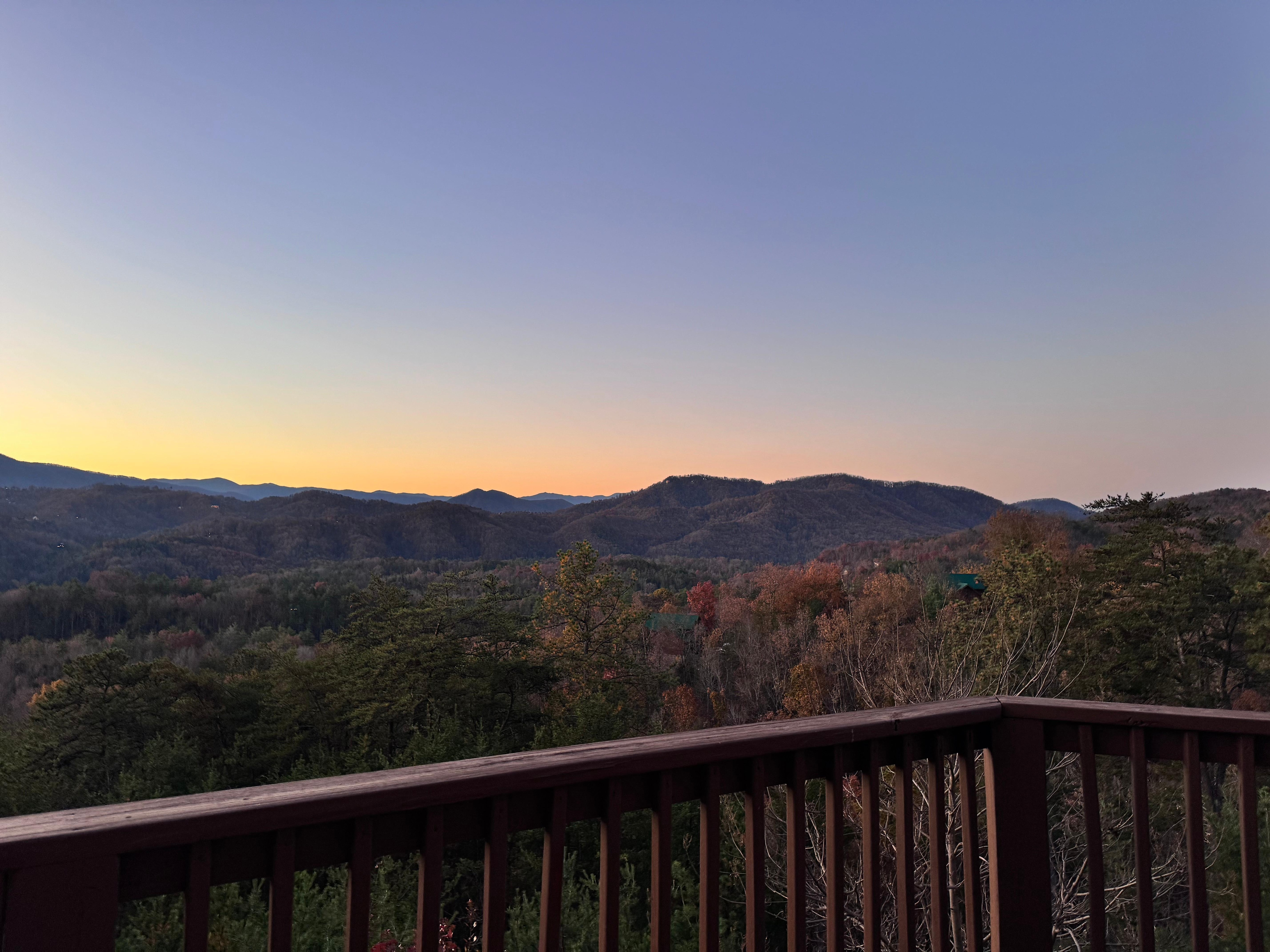 The photos just don’t do this view justice. 