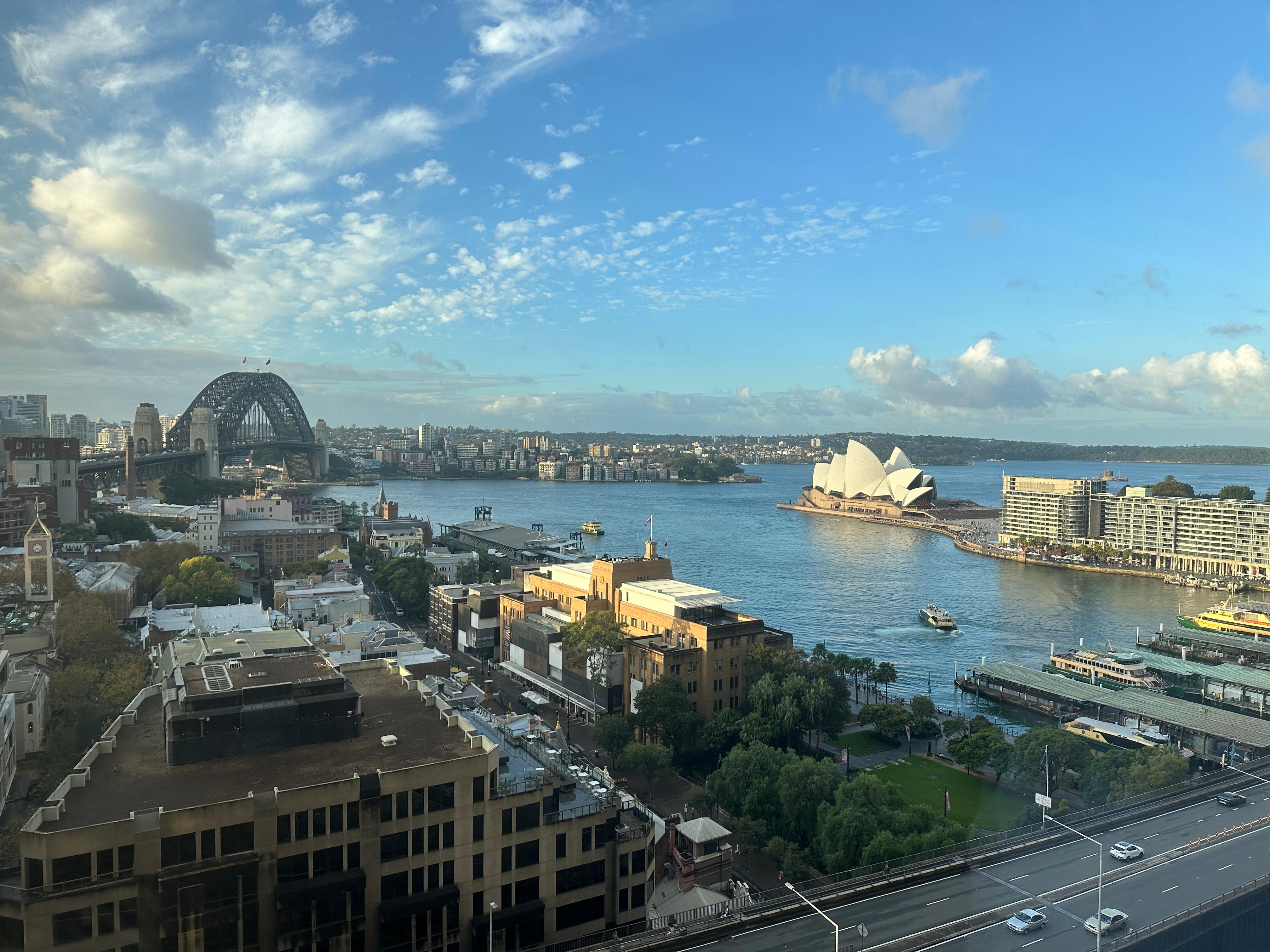 View from our room.