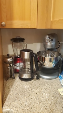 So many kitchen items, no need to worry about bringing much.