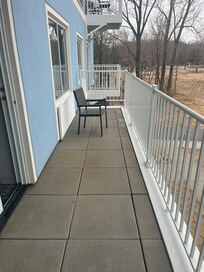 Massive patio