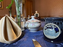 Breakfast table
