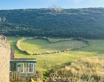 View from hotel grounds