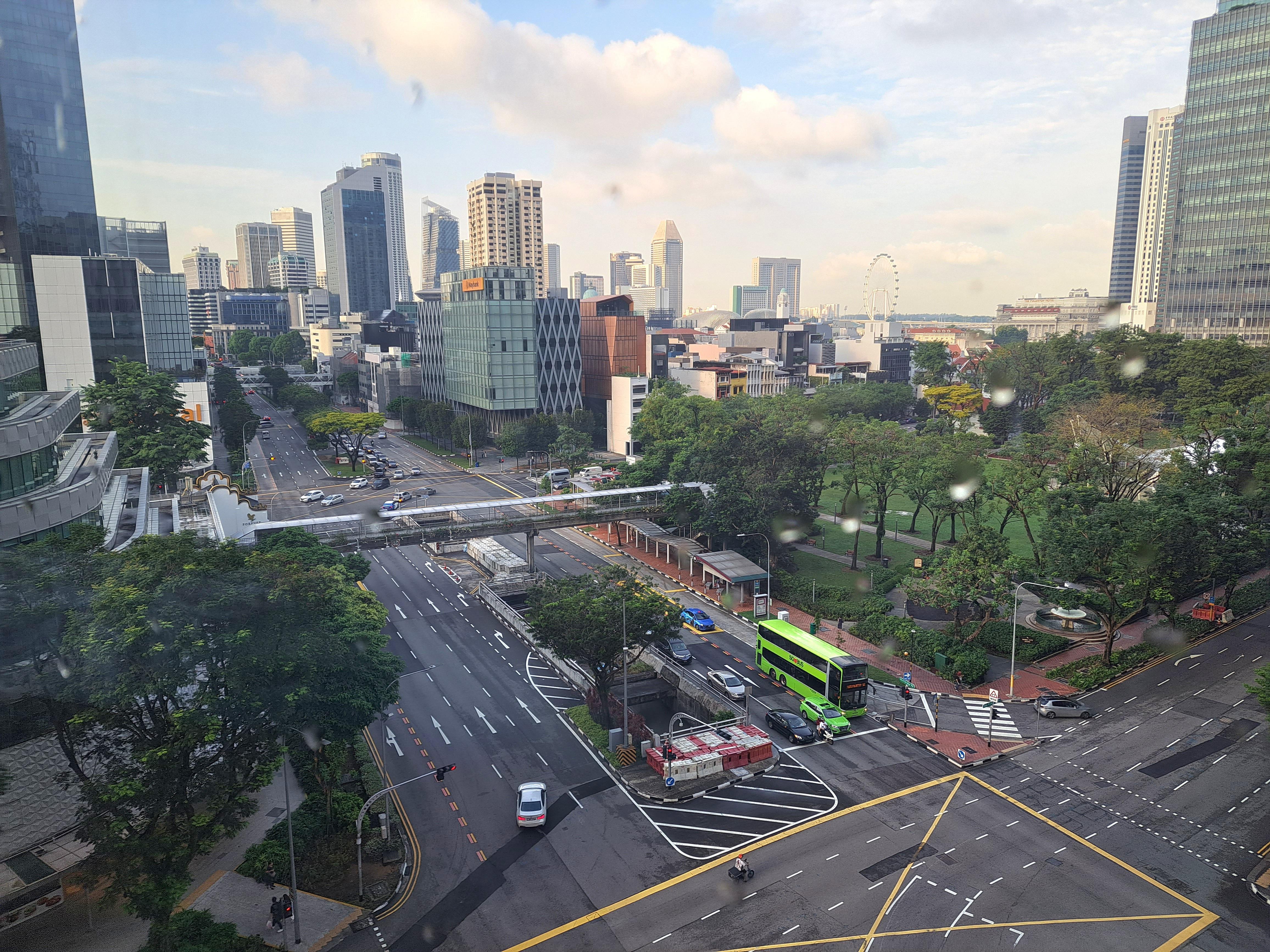 View from our room.