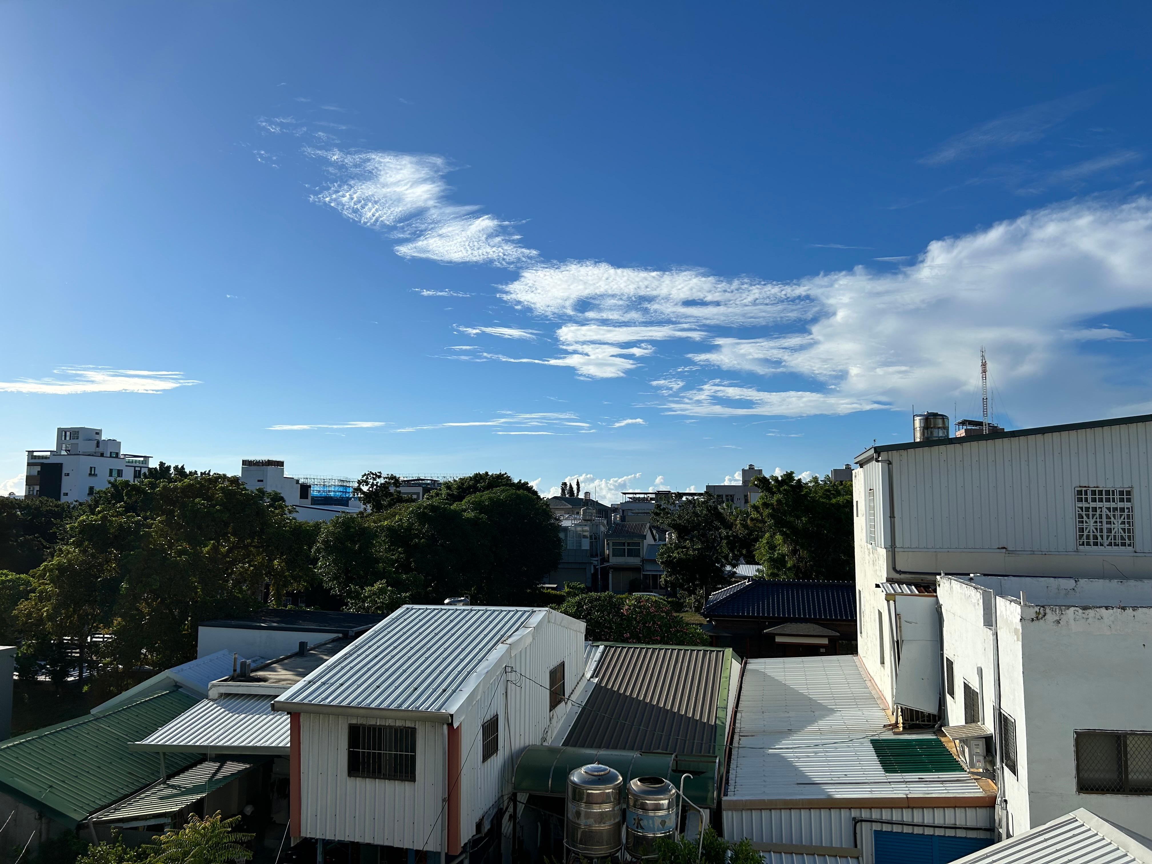 ベランダからの景色