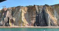 Alum Bay cliffs