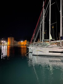 Trogir by night