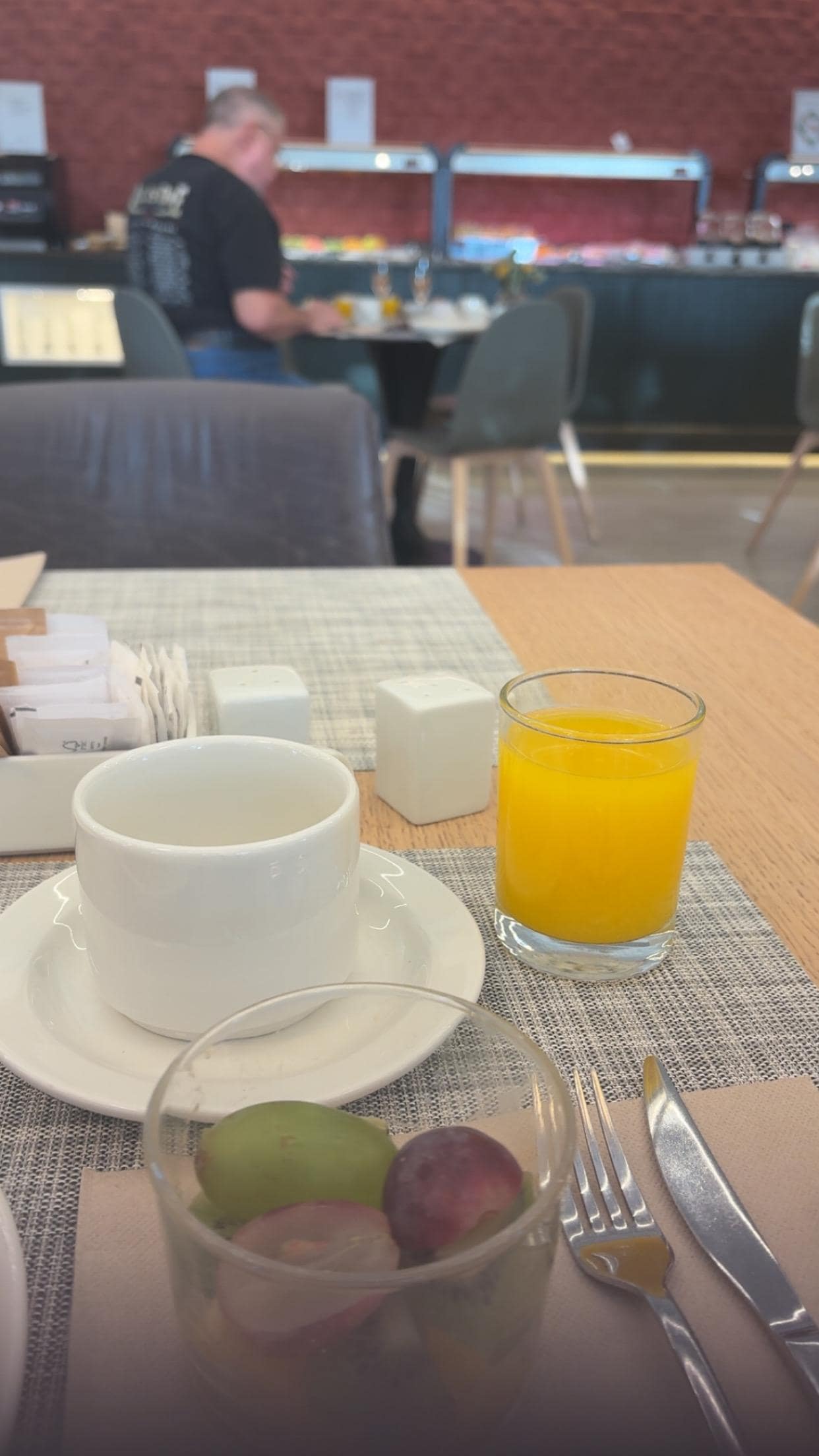 Frukost på hotellet