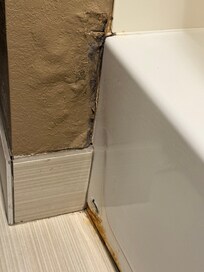 Bathroom wall