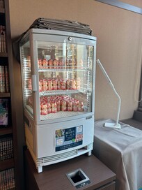 朝はヤクルト!夜はアイスをいただける!