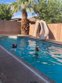 Backyard pool
