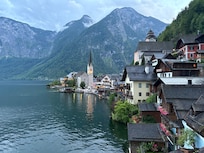 The town